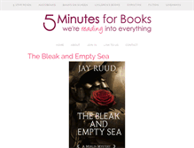 Tablet Screenshot of books.5minutesformom.com